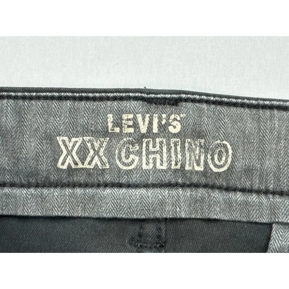 Levi's XX Chino Men's Standard Taper Gray Chino Pants - Size‎ 33x30 (35x28.5)